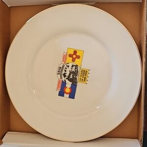 50th Anniversary Cumbres and Toltec Scenic Railroad Commerative Plate